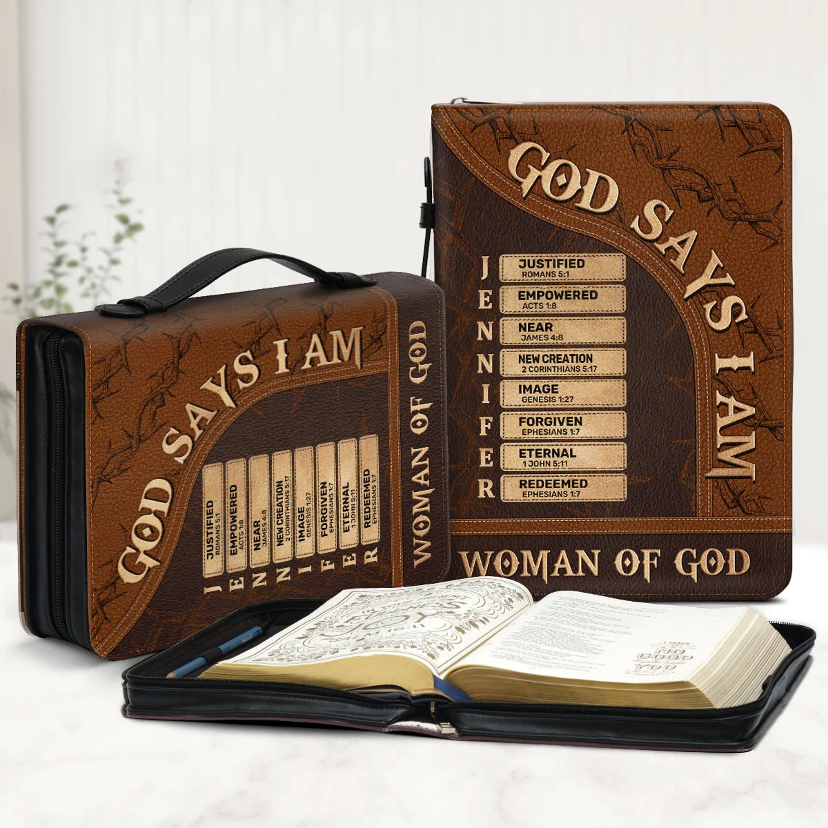 Jesuspirit Personalized Bible Covers