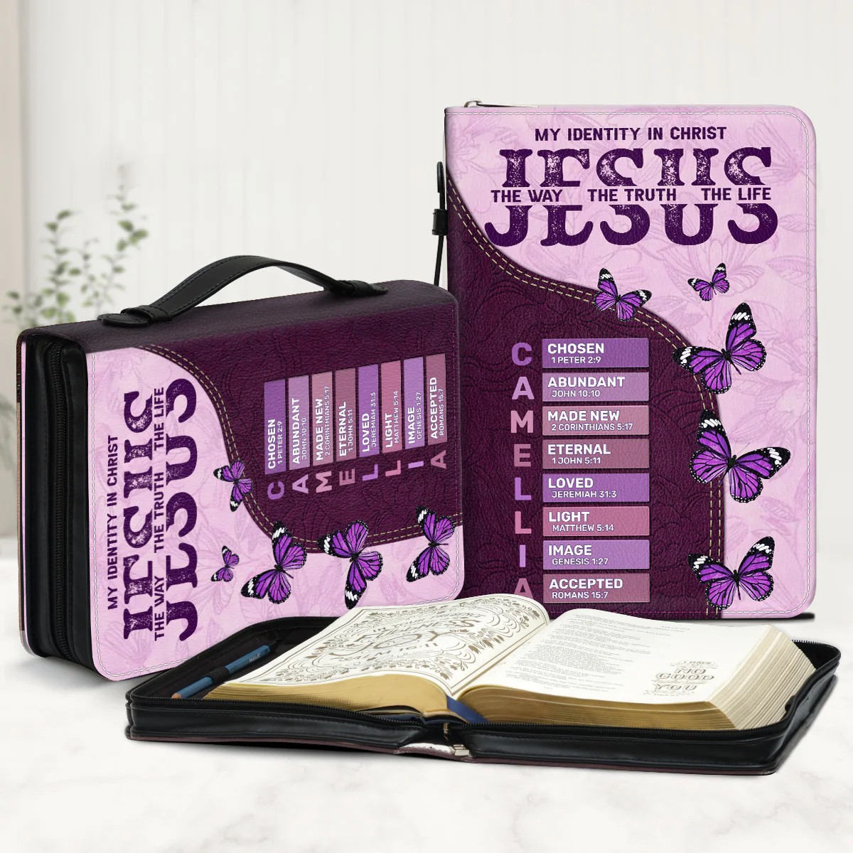 Jesuspirit Personalized Bible Covers