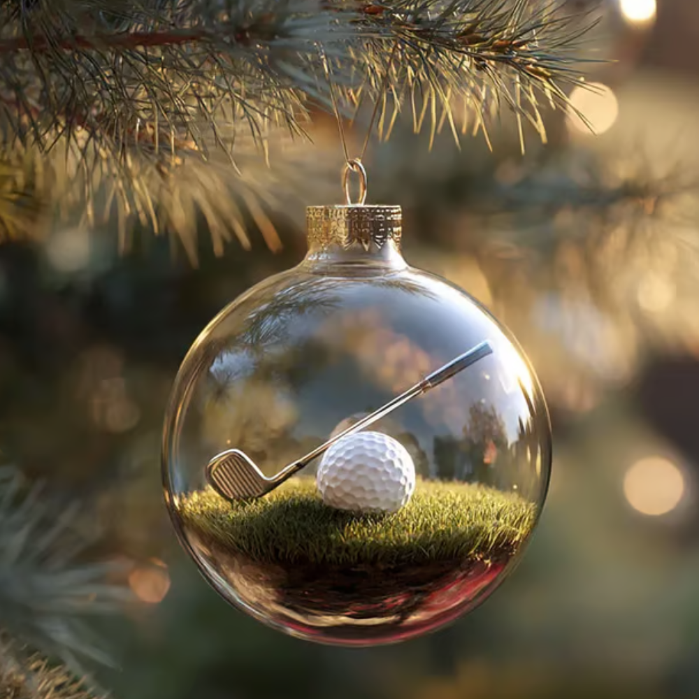 Seal your favorite sport inside a crystal-clear glass ball.