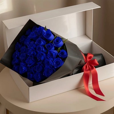 Glitter Eternal Rose Bouquet Valentine's Day, Birthday, Mother's Day or Grandmother's day