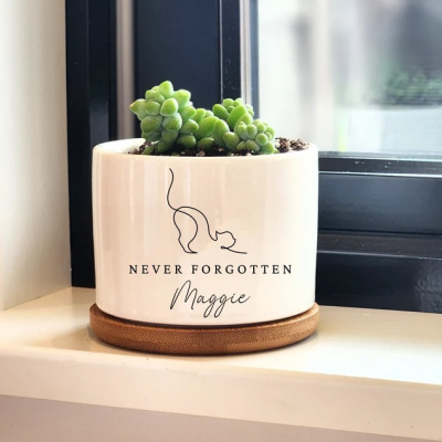 Personalized Mini Succulent Plant Pot