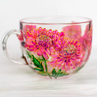 Custom Birth Flower Mug Ideal Gifts for Mom or Grandma for Mother's Day