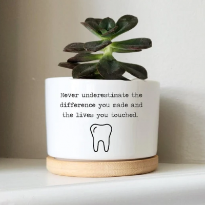 Personalized Mini Succulent Plant Pot