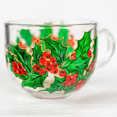 Custom Birth Flower Mug Ideal Gifts for Mom or Grandma for Mother's Day