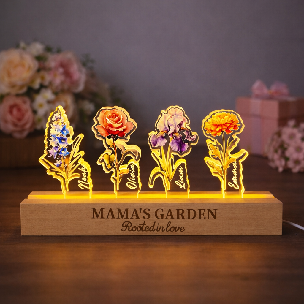 Birth Flower Night Light